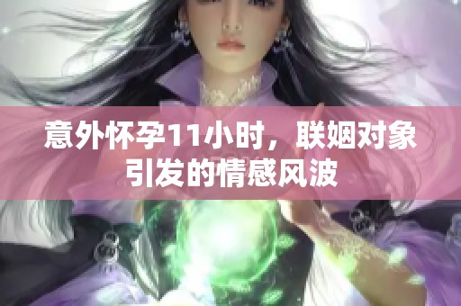 意外怀孕11小时，联姻对象引发的情感风波