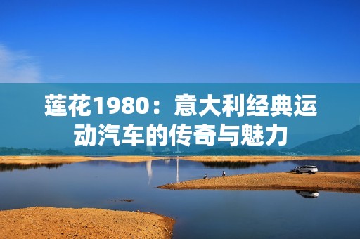 莲花1980：意大利经典运动汽车的传奇与魅力