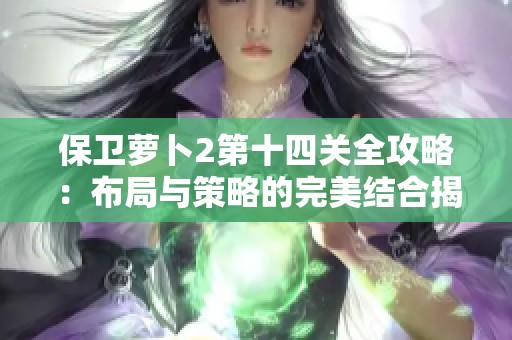 保卫萝卜2第十四关全攻略：布局与策略的完美结合揭秘