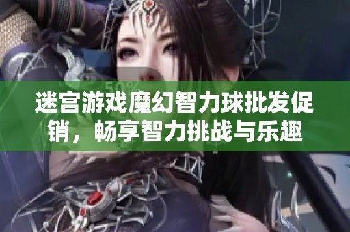 迷宫游戏魔幻智力球批发促销，畅享智力挑战与乐趣