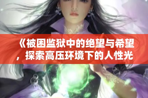 《被困监狱中的绝望与希望，探索高压环境下的人性光辉》