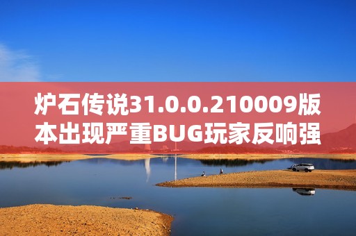 炉石传说31.0.0.210009版本出现严重BUG玩家反响强烈